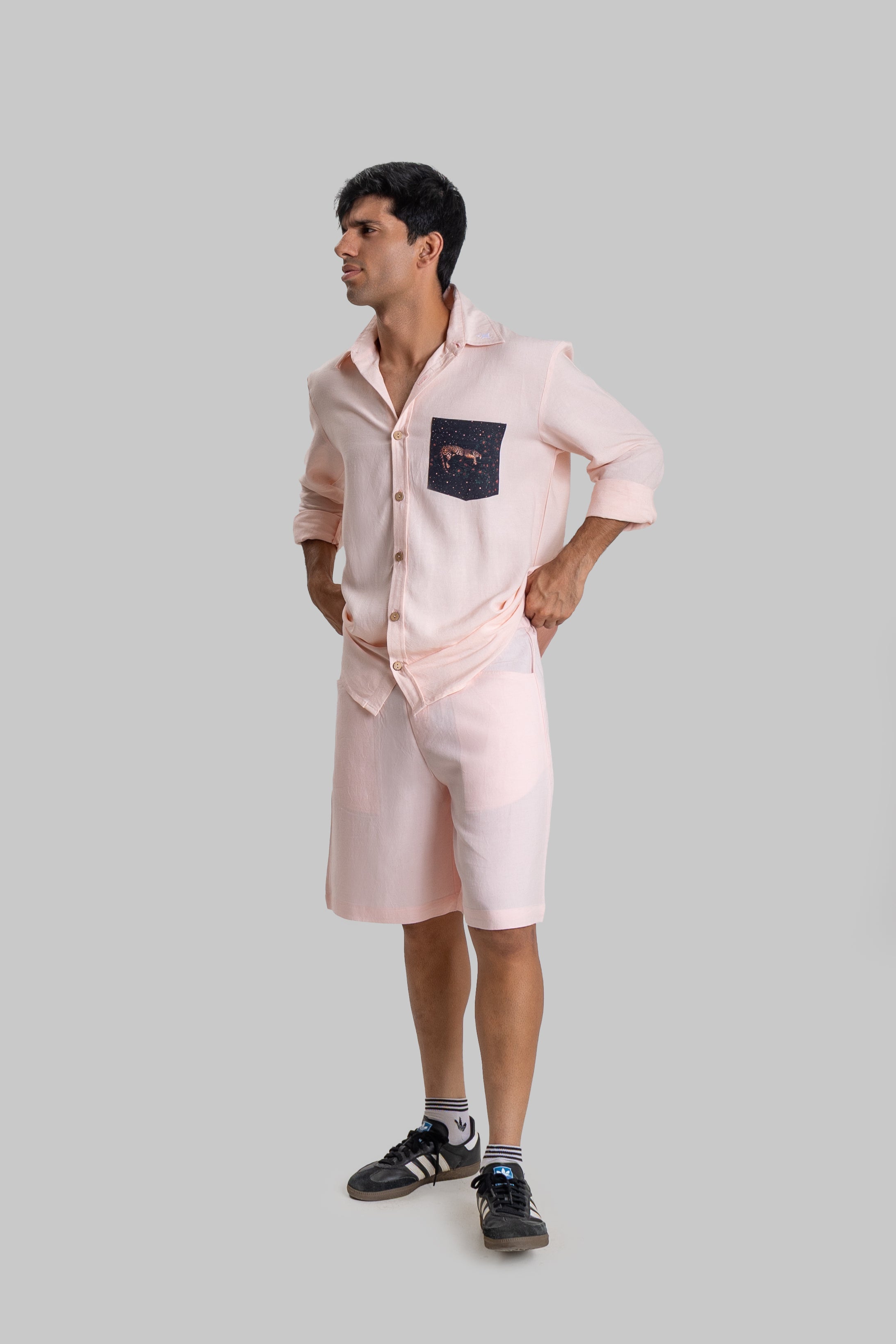 Bamboo Linen Co-ord with Mini Mural