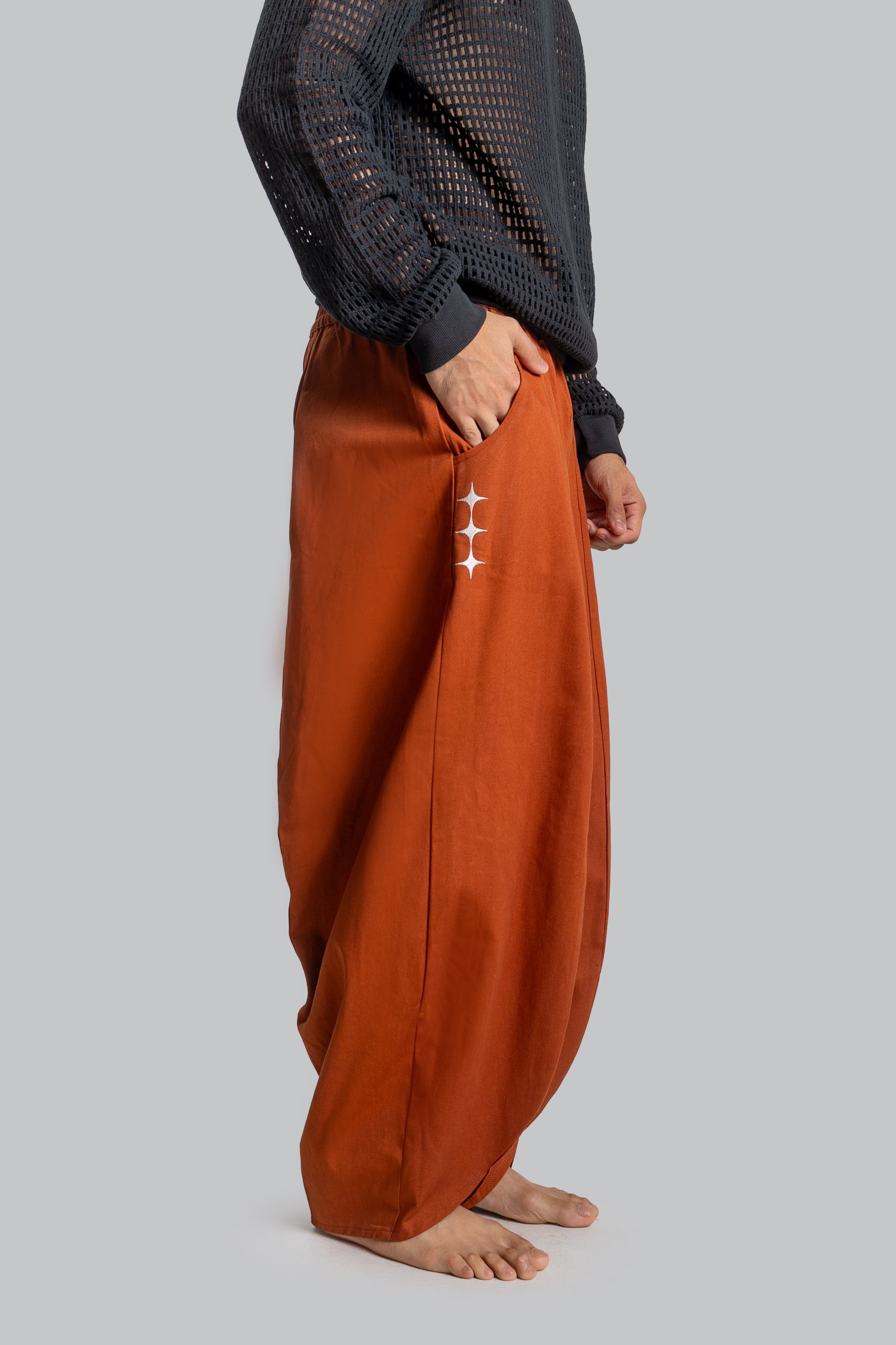 Cotton Balloon Pants