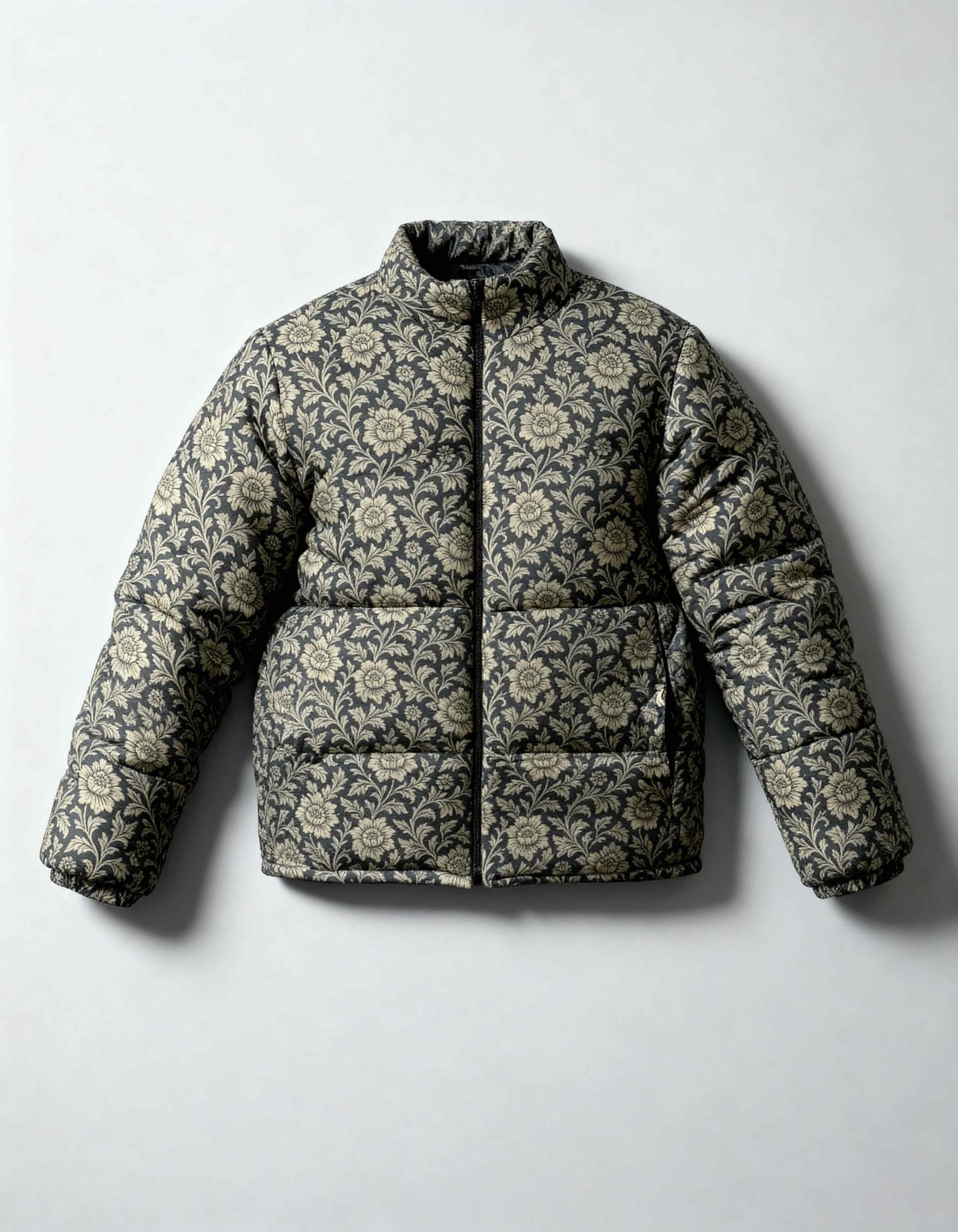 Arctic Weave Hemp Puffer Jacket