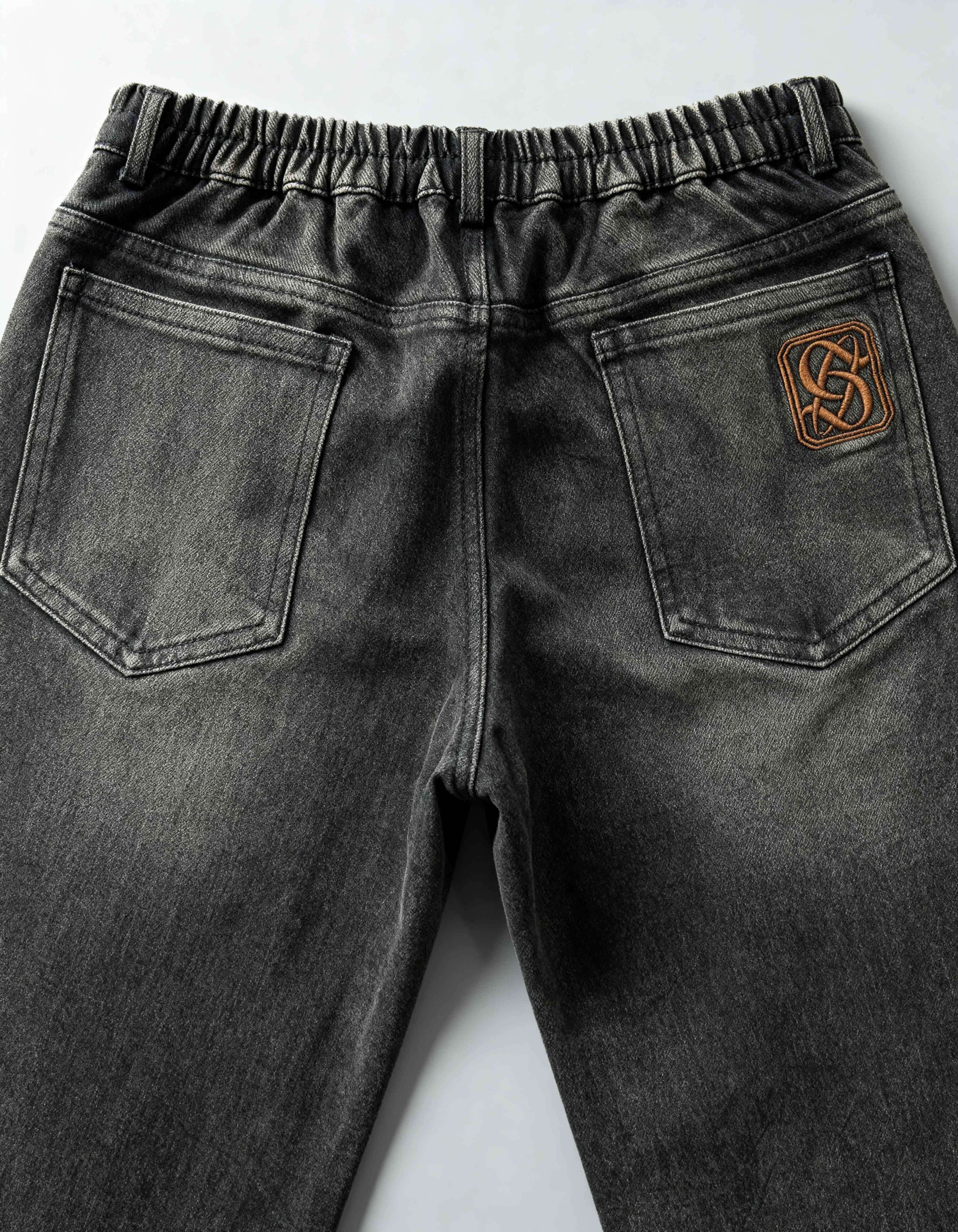 Arctic Eclipse Cotton Denim Pants