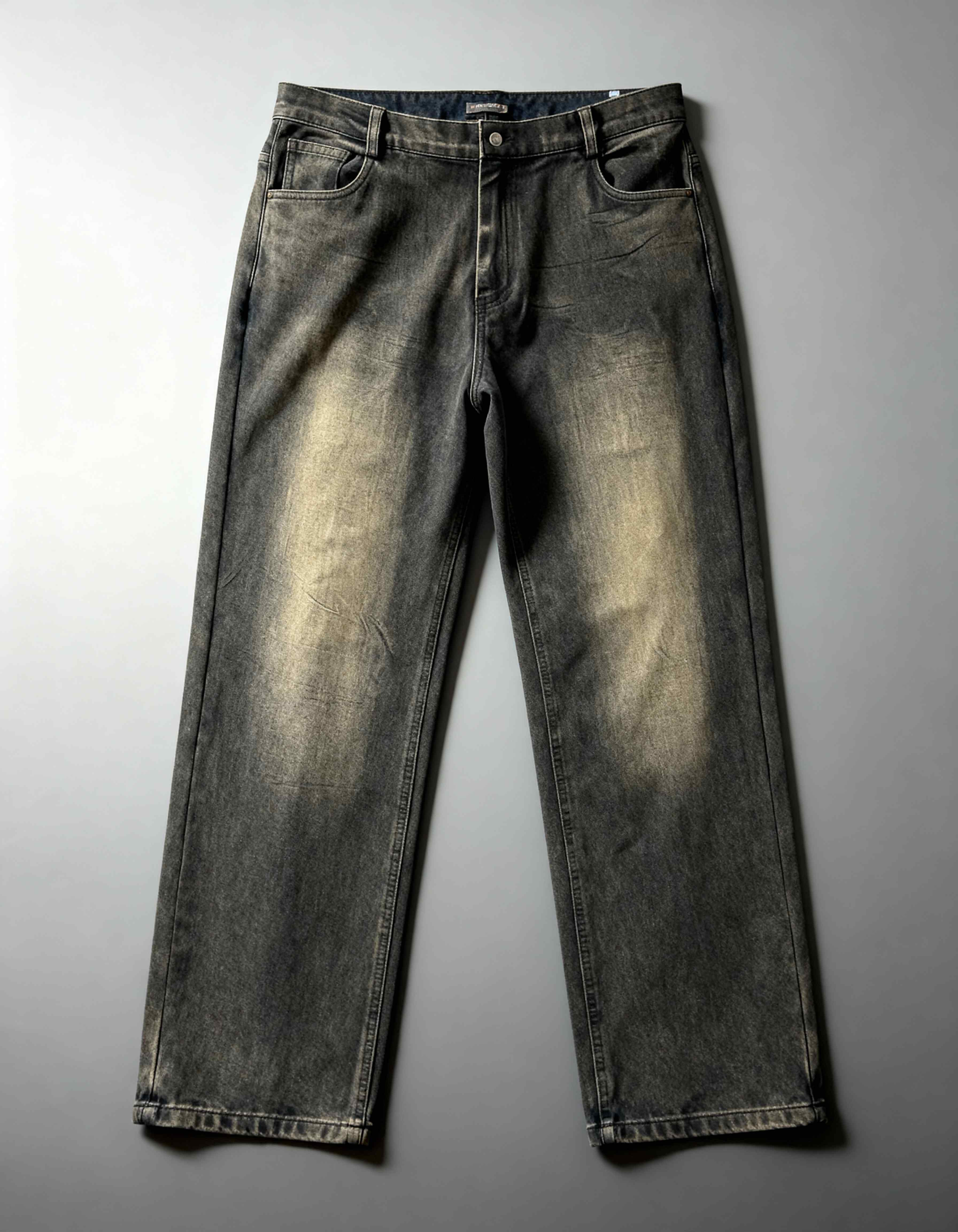 Arctic Eclipse Cotton Denim Pants