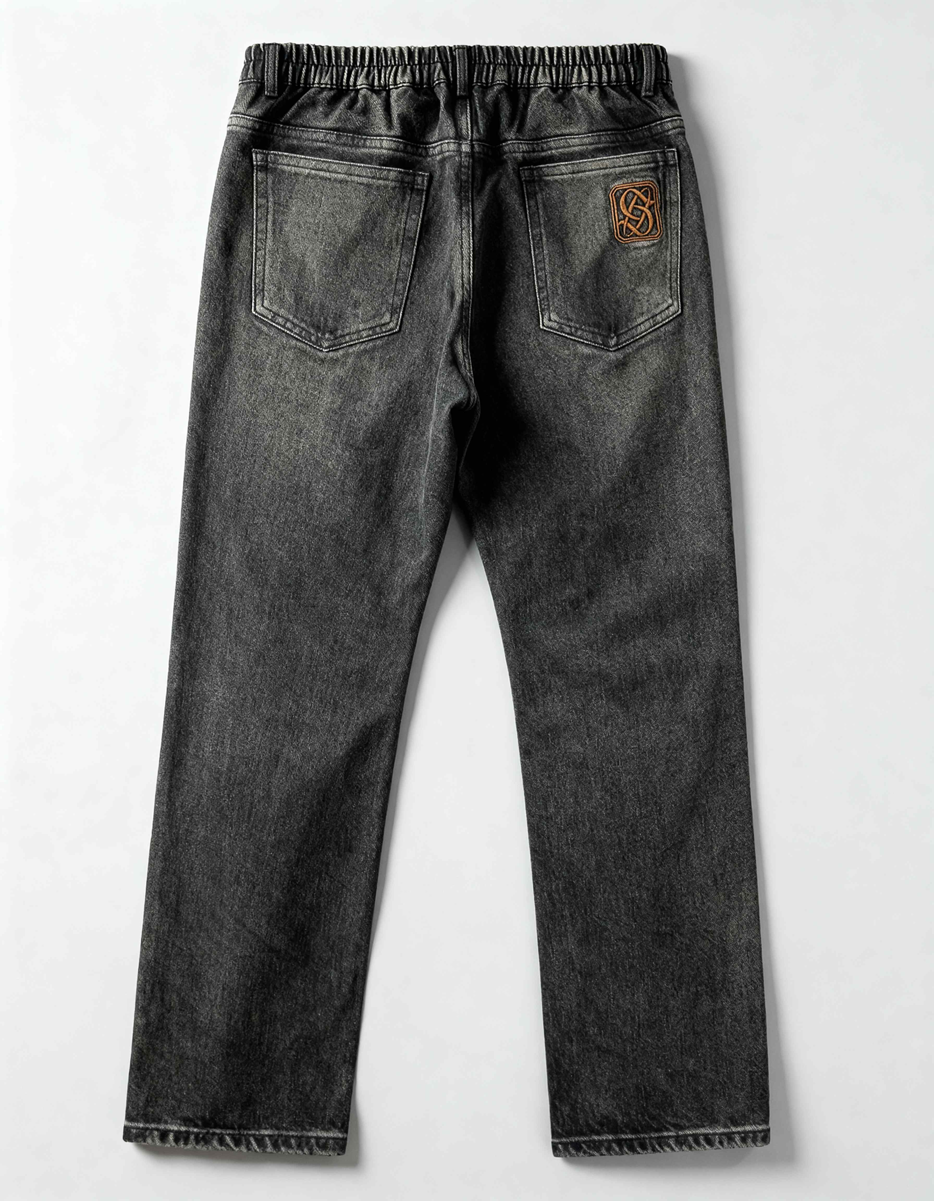 Arctic Eclipse Cotton Denim Pants