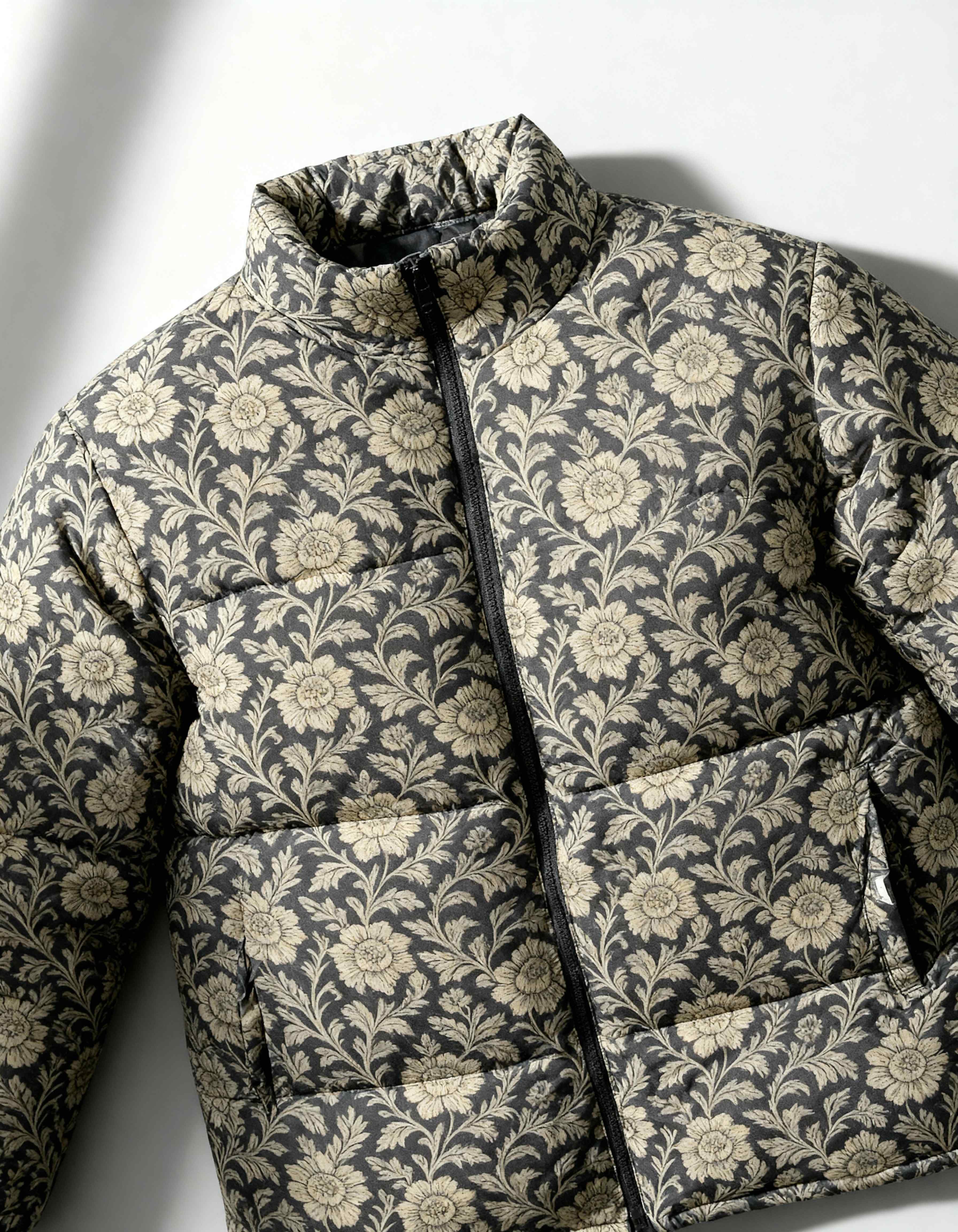 Arctic Weave Hemp Puffer Jacket