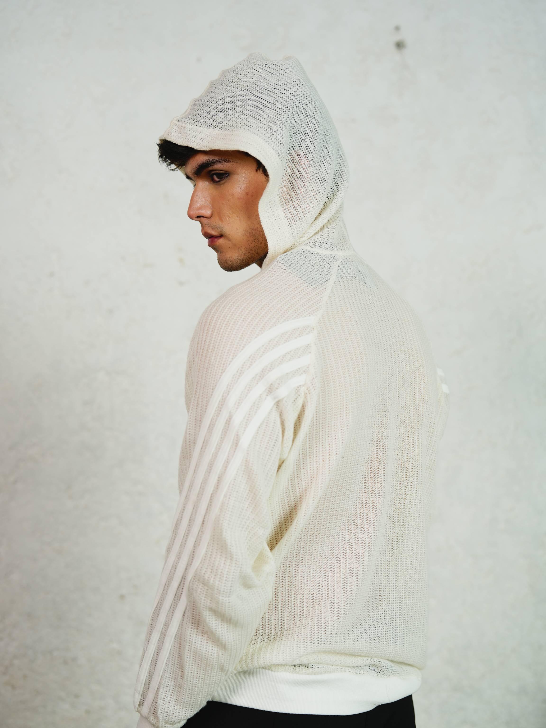 Mesh Hoodie for Summers